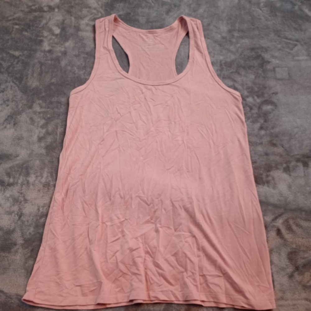 FREE FLY‎ Tank Top Womens S Racerback Baby Pink Bamboo Performance Comfort